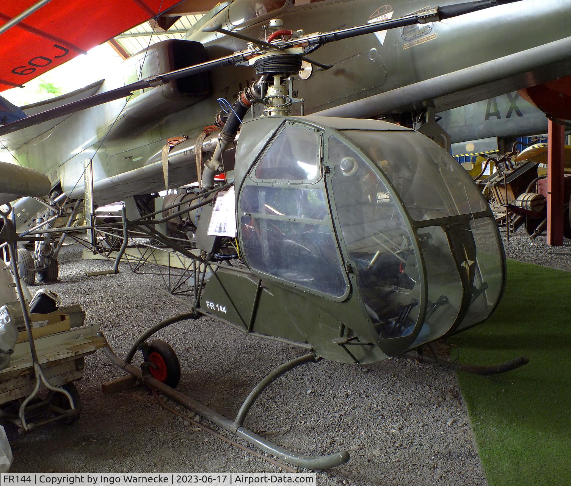 FR144, Sud-Ouest SO.1221S Djinn C/N 94/FR144, Sud-Ouest SO.1221S Djinn at the Musee de l'Epopee de l'Industrie et de l'Aeronautique, Albert