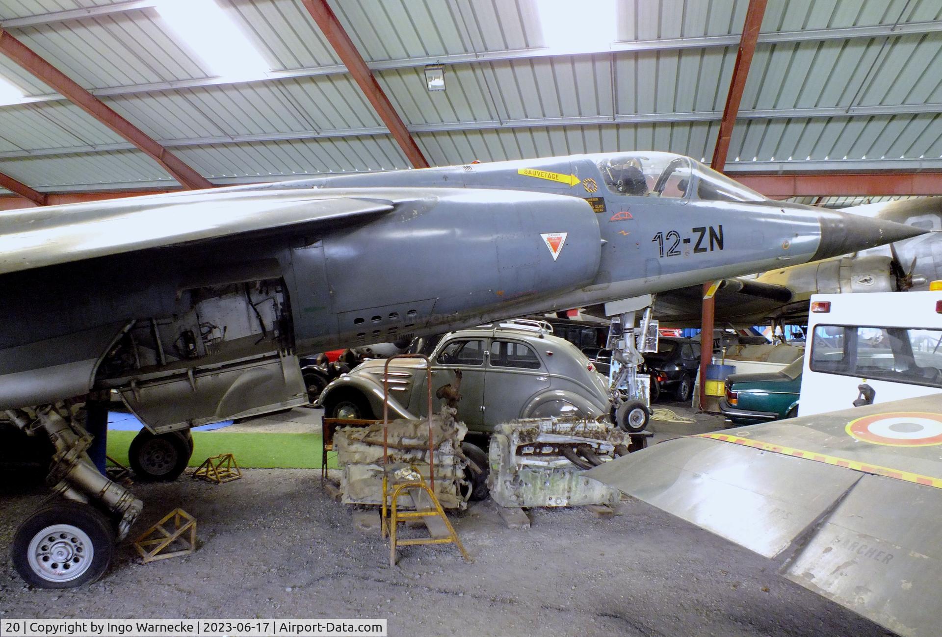 20, Dassault Mirage F.1C C/N 20, Dassault Mirage F.1C at the Musee de l'Epopee de l'Industrie et de l'Aeronautique, Albert