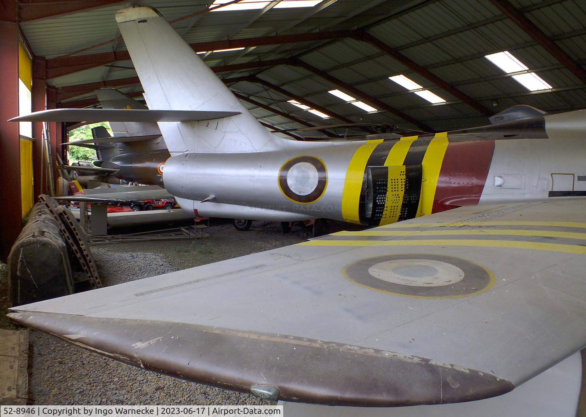 52-8946, 1952 Republic F-84F-61-RE Thunderstreak C/N 53-6536, Republic F-84F Thunderstreak at the Musee de l'Epopee de l'Industrie et de l'Aeronautique, Albert