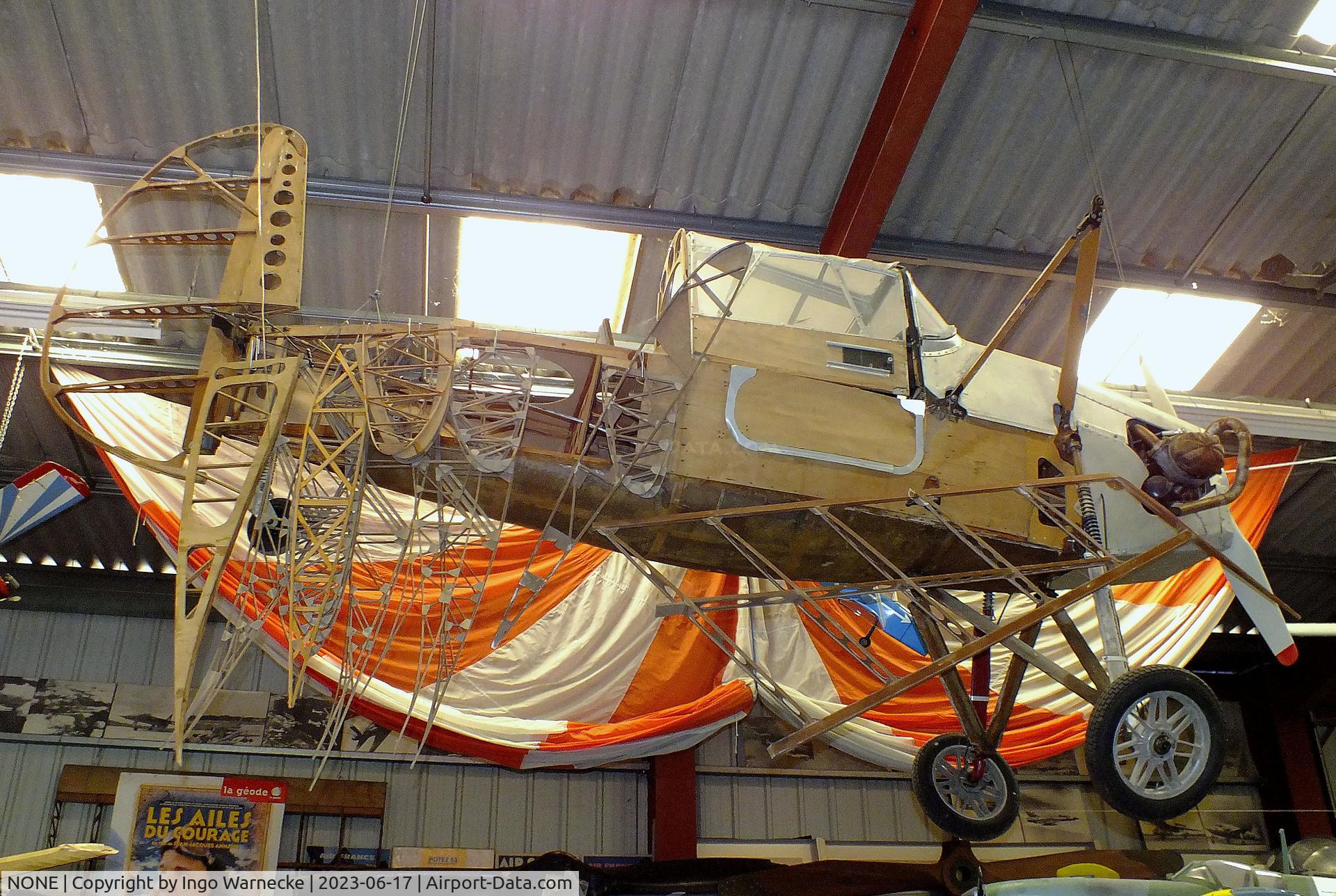 NONE, Mignet HM.290 C/N not found_HM.290, Mignet HM.290 (incomplete fuselage, elements of wing) at the Musee de l'Epopee de l'Industrie et de l'Aeronautique, Albert