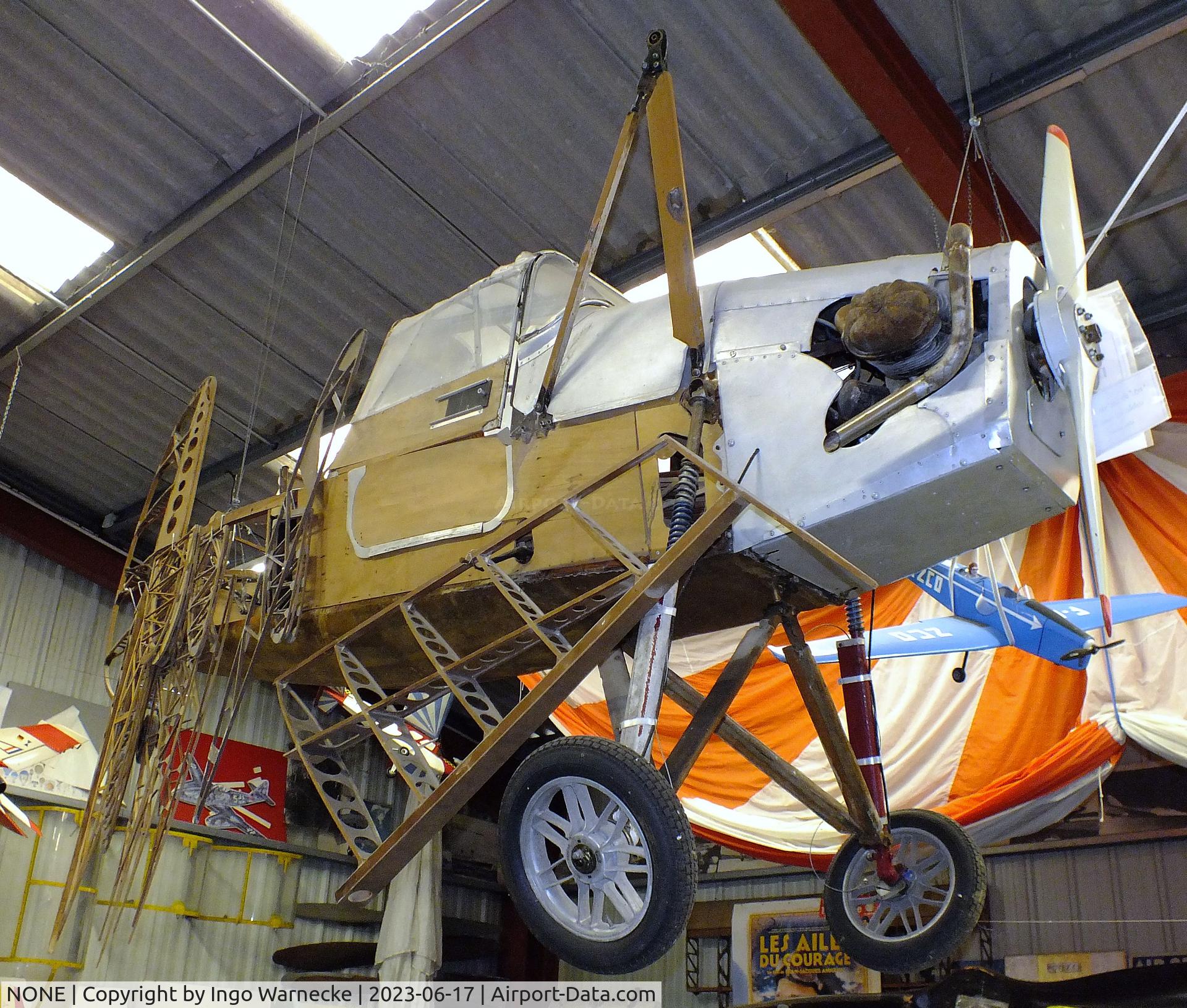 NONE, Mignet HM.290 C/N not found_HM.290, Mignet HM.290 (incomplete fuselage, elements of wing) at the Musee de l'Epopee de l'Industrie et de l'Aeronautique, Albert