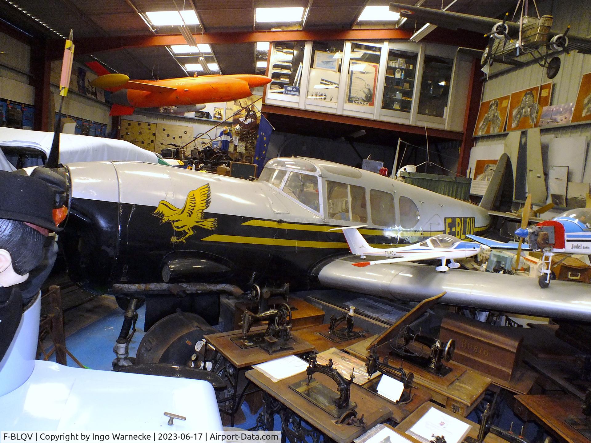 F-BLQV, 1948 Nord 1101 Noralpha C/N 143, Nord N.1101 Noralpha at the Musee de l'Epopee de l'Industrie et de l'Aeronautique, Albert