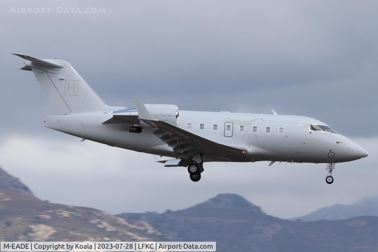 M-EADE, Bombardier Challenger 601-3A (CL-600-2B16) C/N 5023, Arrival from Oxford.