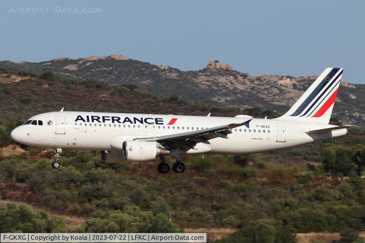 F-GKXG, 2002 Airbus A320-214 C/N 1894, Arrival from Paris (ORY).