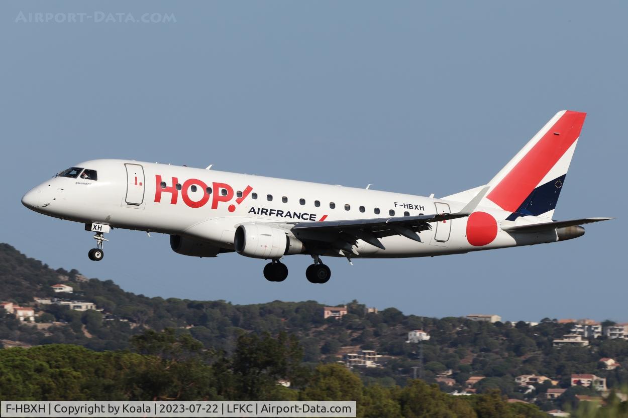 F-HBXH, 2010 Embraer 170ST (ERJ-170-100ST) C/N 17000307, Arrival from Lyon.