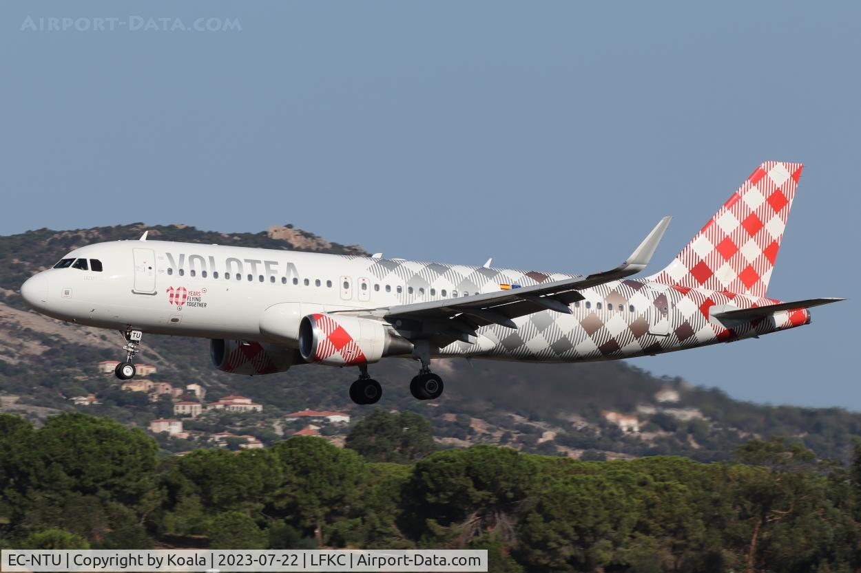 EC-NTU, 2014 Airbus A320-214 C/N 5950, Arrival from Nantes.