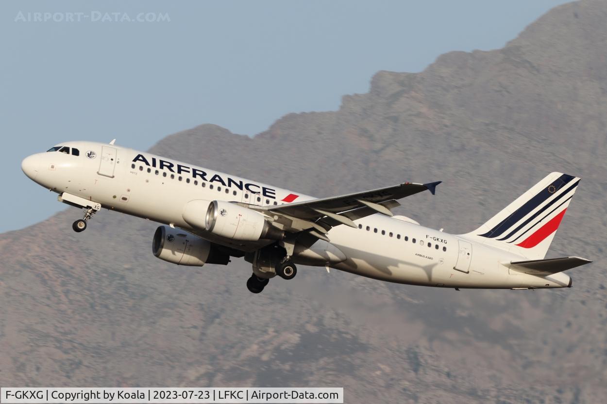 F-GKXG, 2002 Airbus A320-214 C/N 1894, Departure to Paris (ORY).