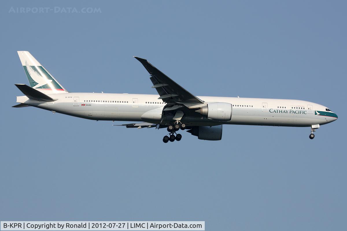 B-KPR, 2010 Boeing 777-367/ER C/N 36163, at mxp