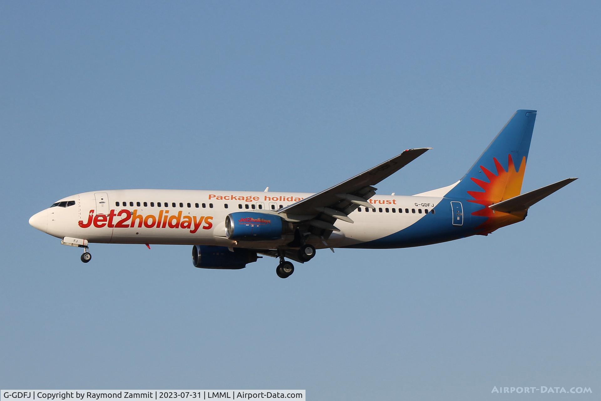 G-GDFJ, 2000 Boeing 737-804 C/N 28229, B737-800 G-GDFJ Jet2Com