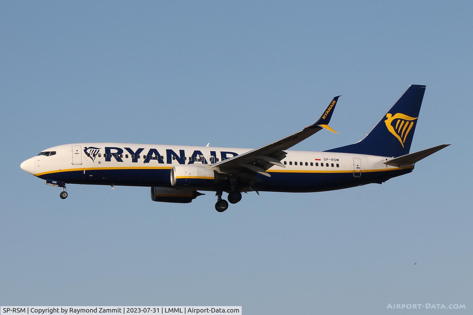 SP-RSM, 2017 Boeing 737-8AS C/N 44791, B737-800 SP-RSM Ryanair Sun