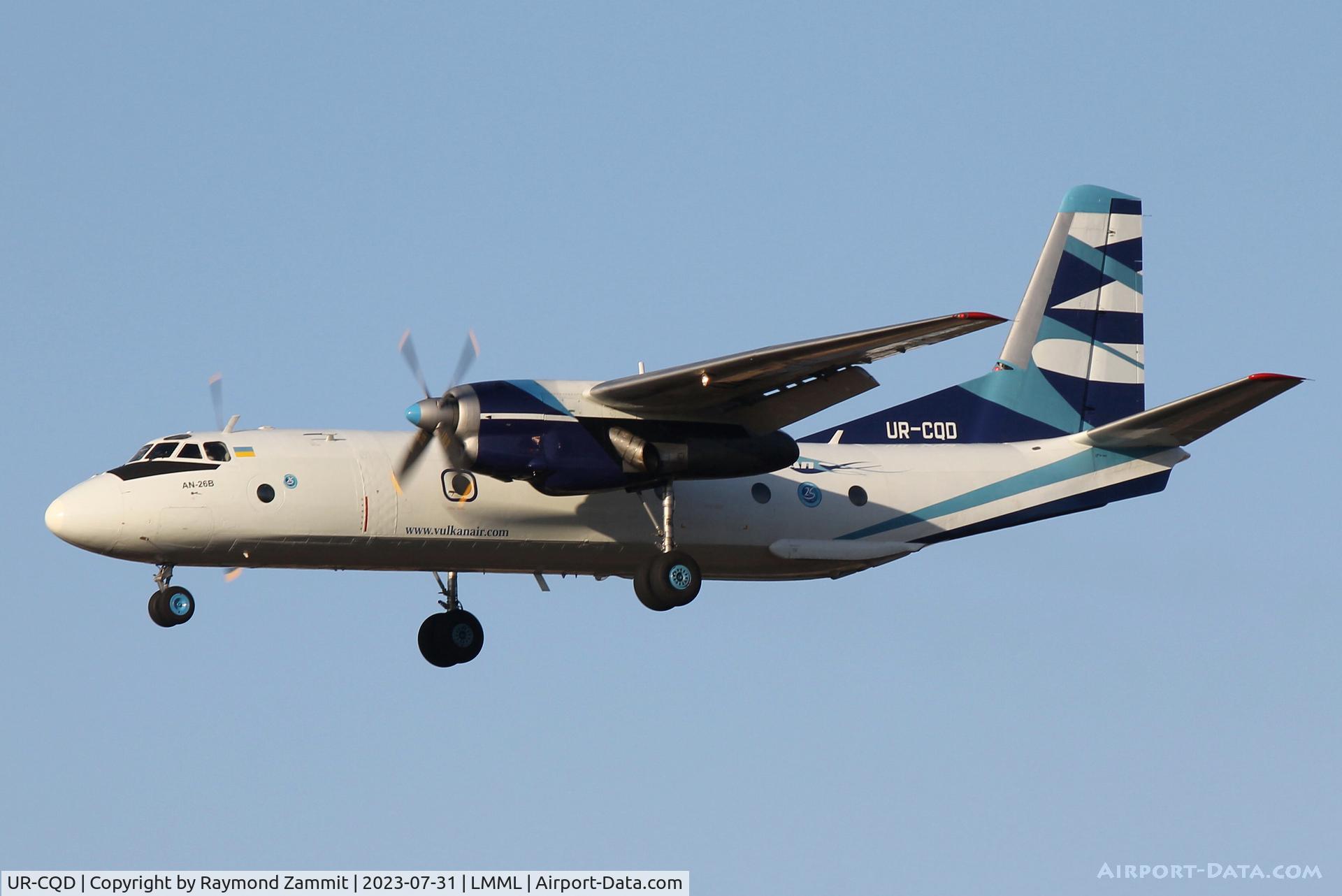 UR-CQD, 1980 Antonov An-26B C/N 10101, Antonov An-26B UR-CQD Vulkan Air