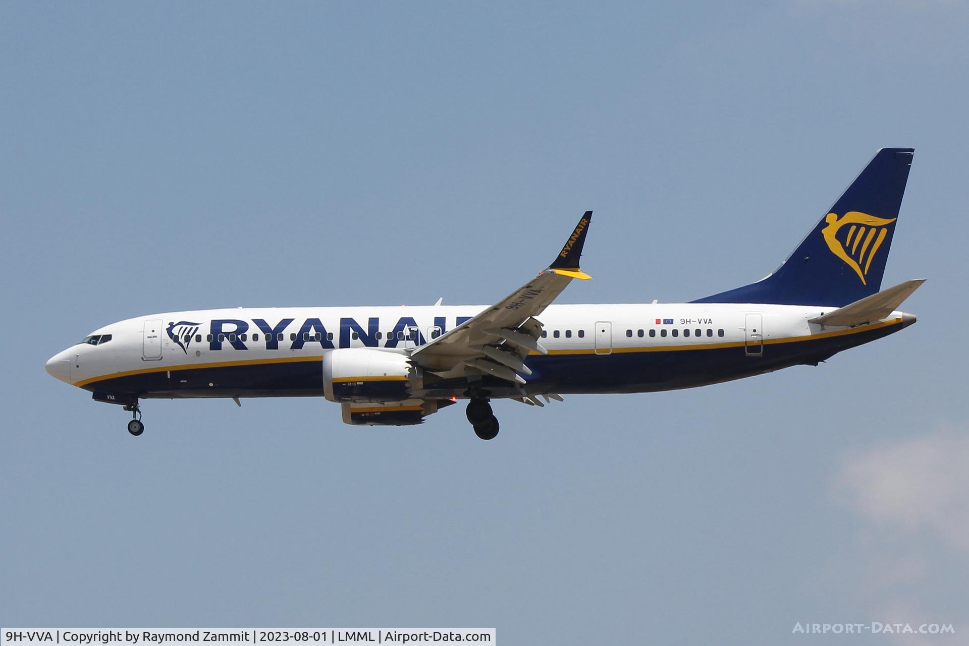 9H-VVA, 2022 Boeing 737-8-200 MAX C/N 65894, B737-8 MAX 9H-VVA Malta Air