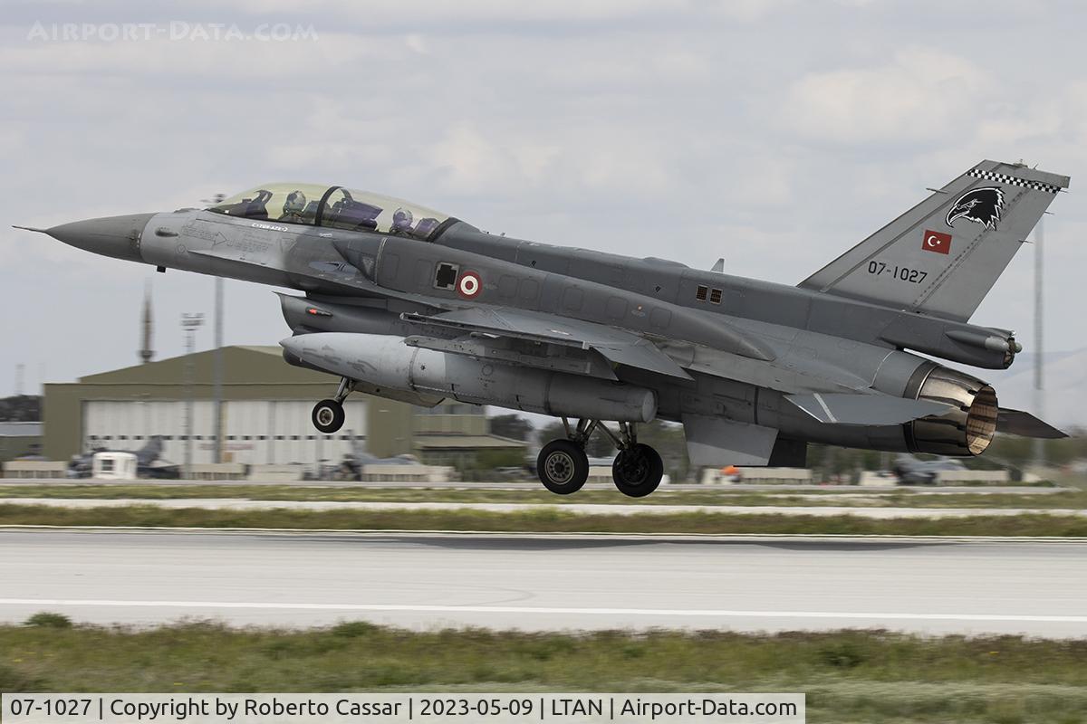 07-1027, Lockheed Martin F-16D C/N NW-13, Anatolian Eagle 2023