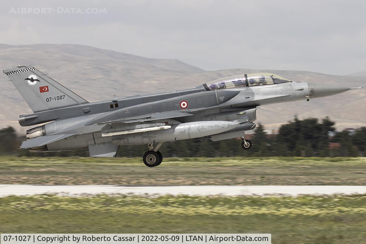 07-1027, Lockheed Martin F-16D C/N NW-13, Anatolian Eagle 2023