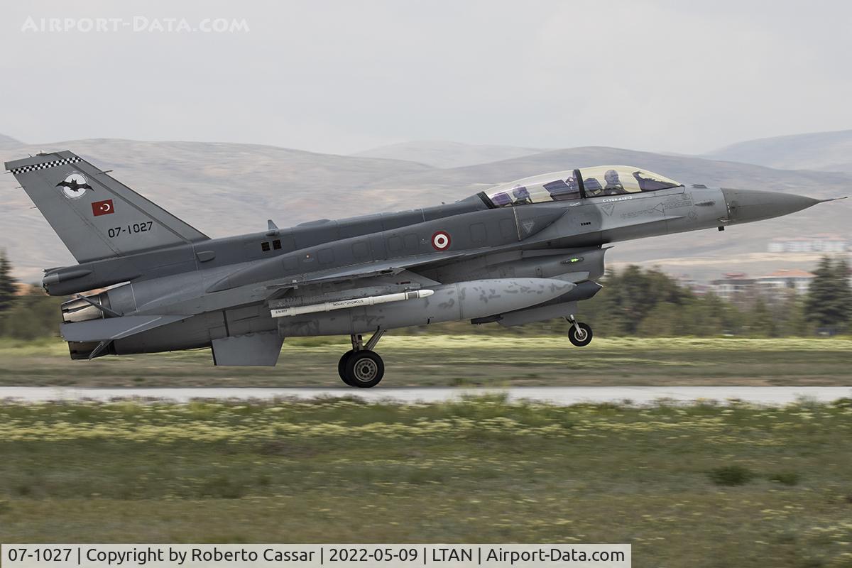 07-1027, Lockheed Martin F-16D C/N NW-13, Anatolian Eagle 2023