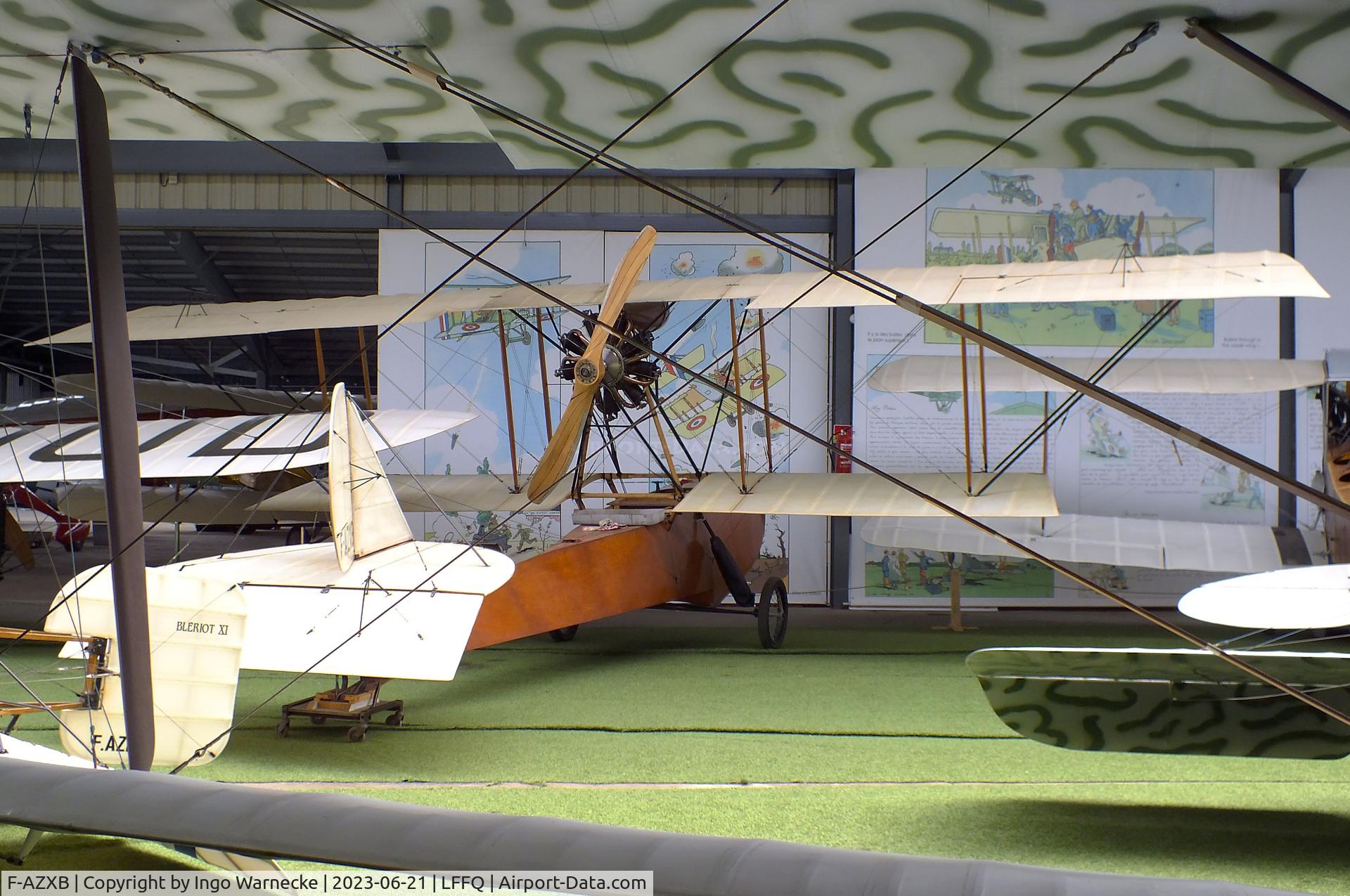 F-AZXB, Donnet-Leveque Type C C/N réplique, Donnet-Leveque Type C replica at the Musee Volant Salis/Aero Vintage Academy, Cerny