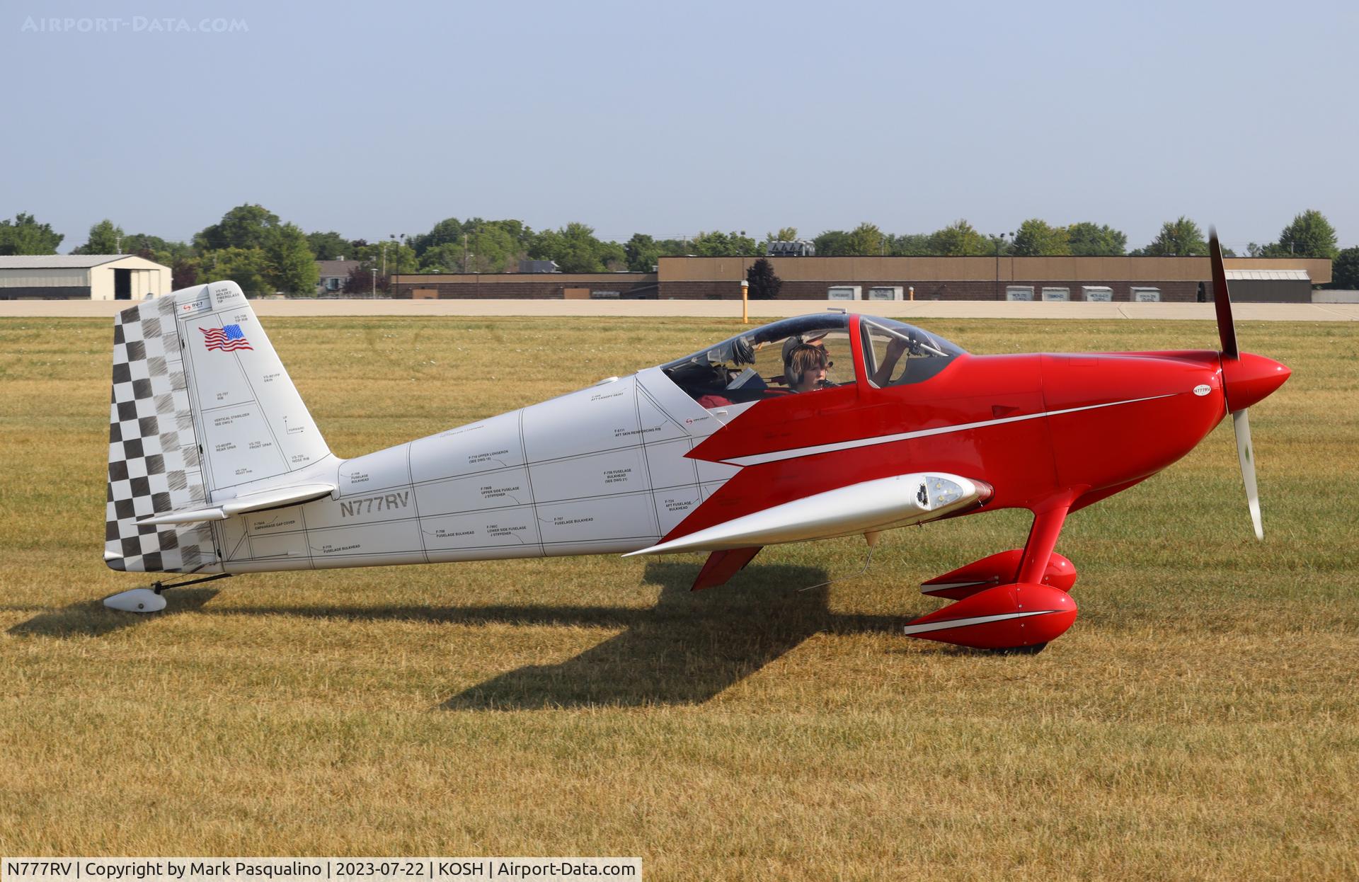 N777RV, 2021 Vans RV-7 C/N 73993, Vans RV-7