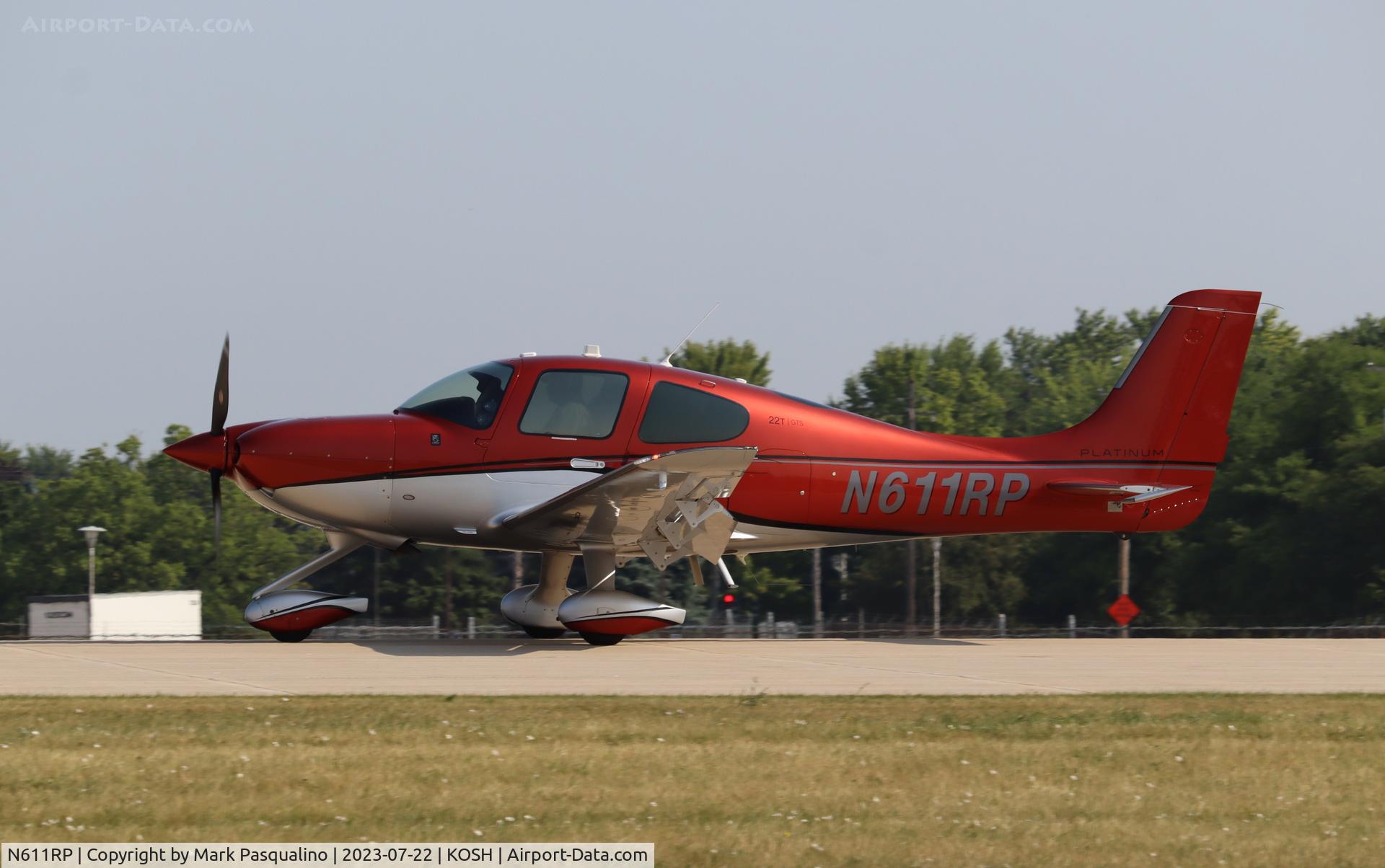 N611RP, 2017 Cirrus SR22T C/N 1498, Cirrus SR22T