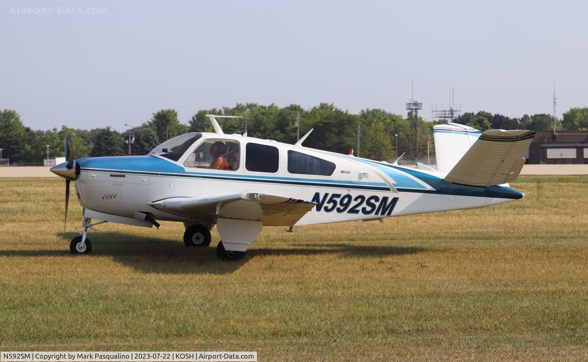 N592SM, 1973 Beech V35B Bonanza C/N D-9563, Beech V35B
