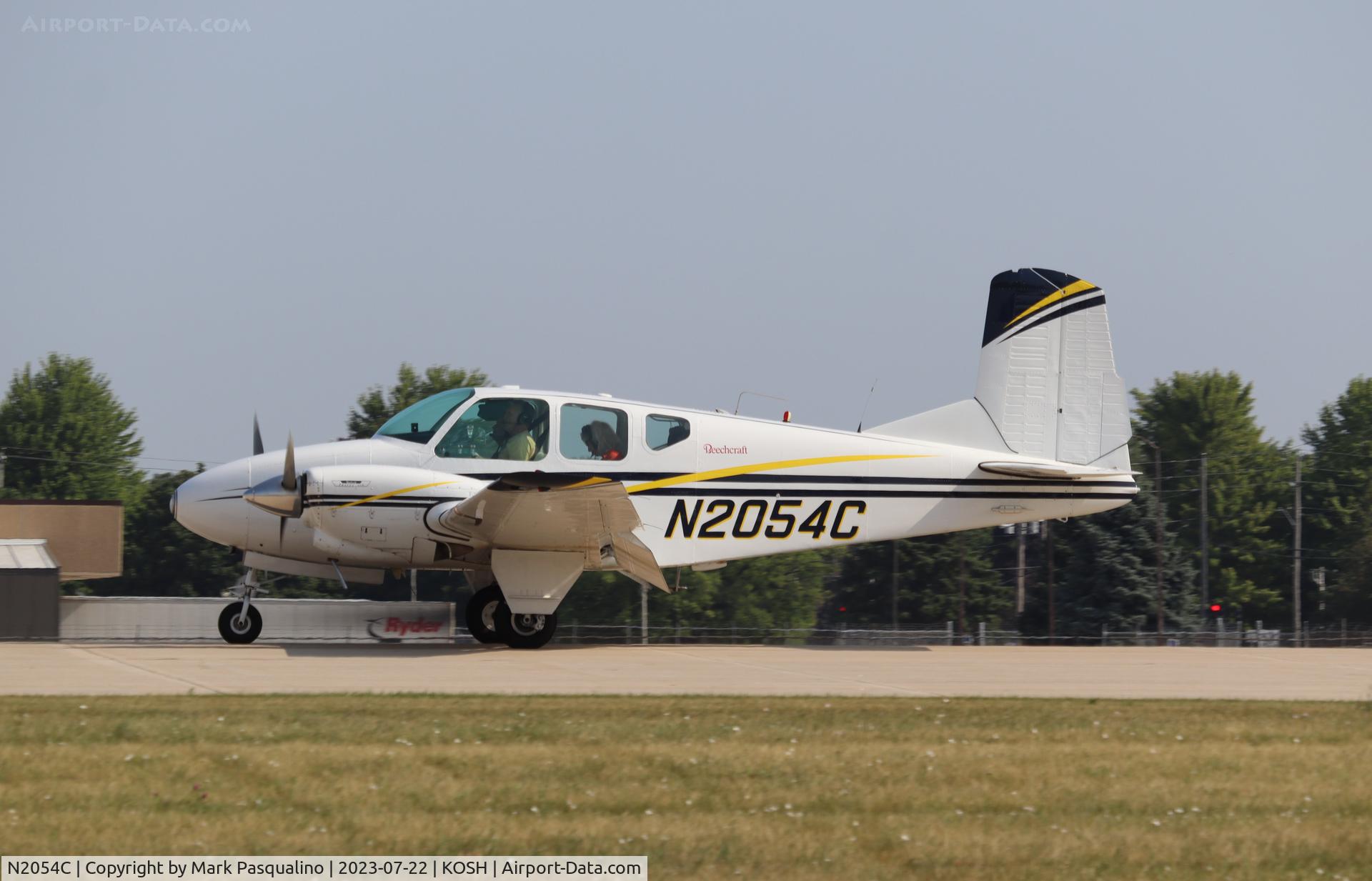 N2054C, 1959 Beech 95 Travel Air C/N TD-245, Beech 95