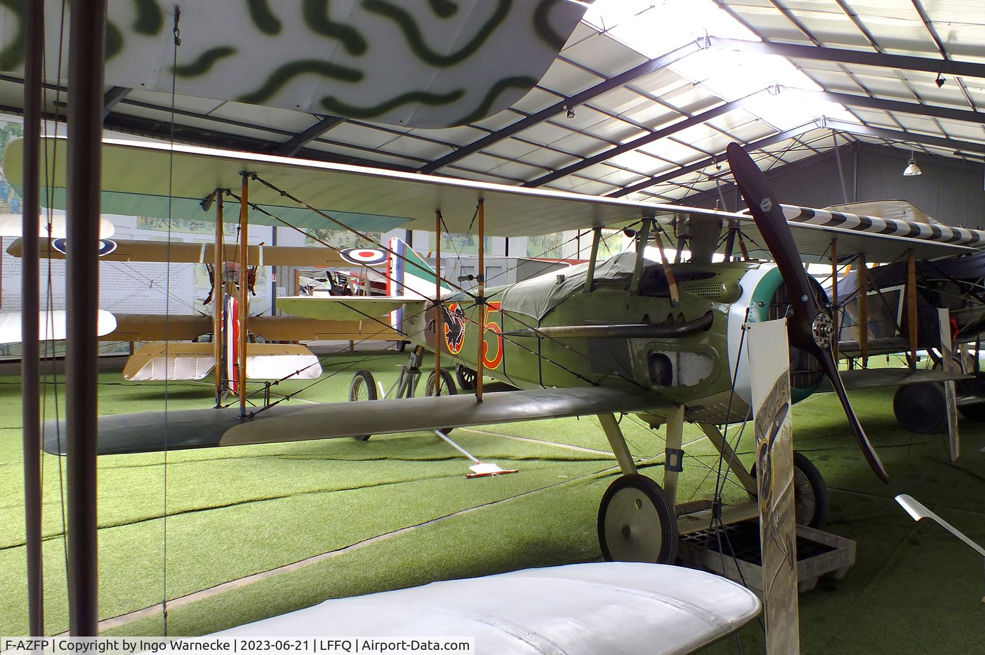 F-AZFP, SPAD S-XIII C1 C/N 4377, SPAD XIII C1 at the Musee Volant Salis/Aero Vintage Academy, Cerny