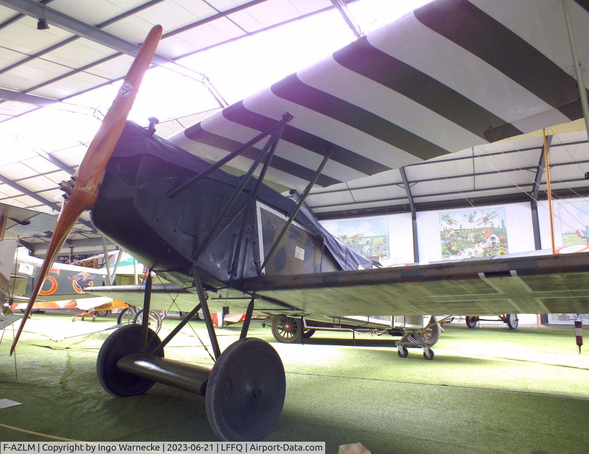 F-AZLM, 2007 Fokker D-VIIF Replica C/N 01MF, Fokker D VII replica at the Musee Volant Salis/Aero Vintage Academy, Cerny