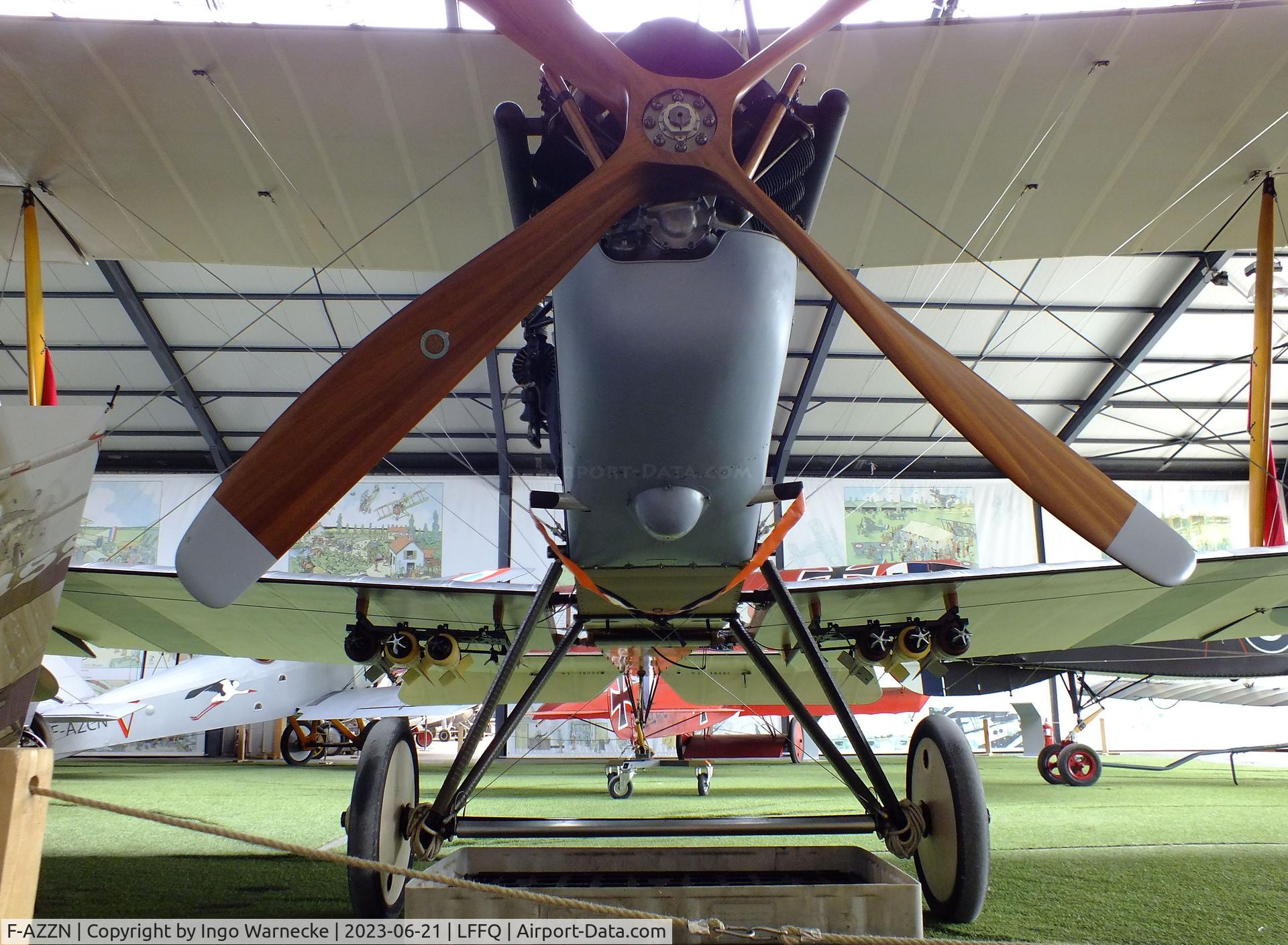 F-AZZN, 2009 Royal Aircraft Factory BE-2f Replica C/N MF01, Royal Aircraft Factory B.E.2F replica at the Musee Volant Salis/Aero Vintage Academy, Cerny