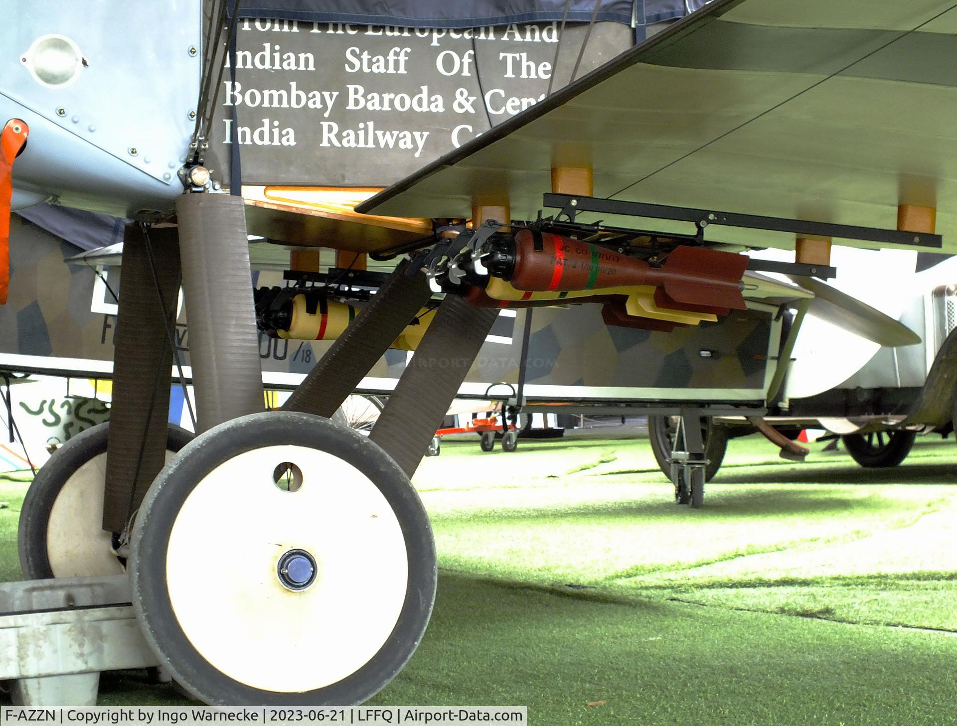 F-AZZN, 2009 Royal Aircraft Factory BE-2f Replica C/N MF01, Royal Aircraft Factory B.E.2F replica at the Musee Volant Salis/Aero Vintage Academy, Cerny