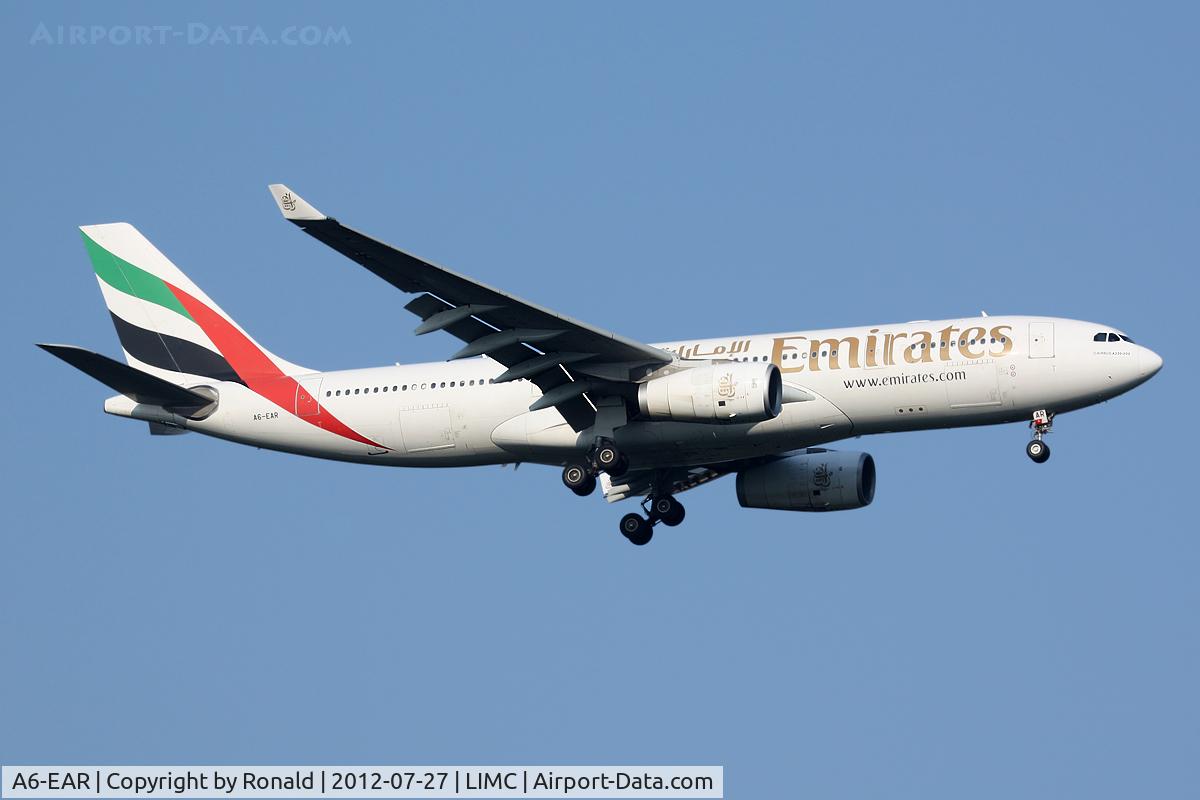 A6-EAR, 2003 Airbus A330-243 C/N 536, at mxp