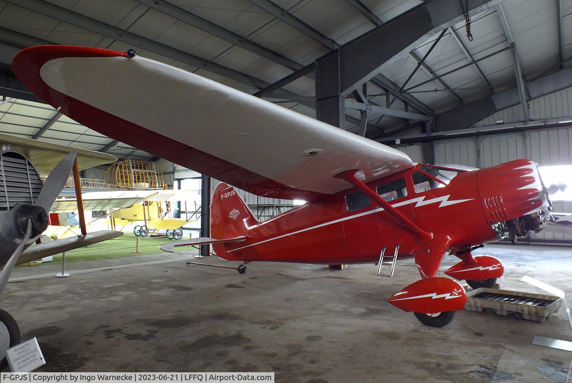 F-GPJS, 1937 Stinson SR-10C Reliant C/N 3-5846, Stinson SR-10C Reliant at the Musee Volant Salis/Aero Vintage Academy, Cerny