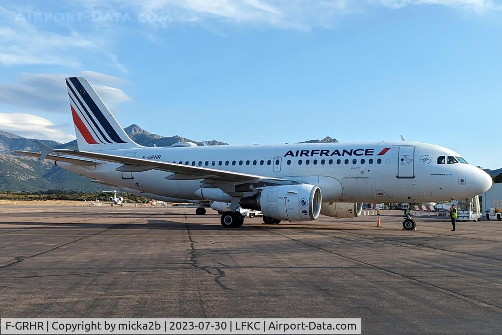 F-GRHR, 2001 Airbus A319-111 C/N 1415, Parked. Scrapped in march 2025.