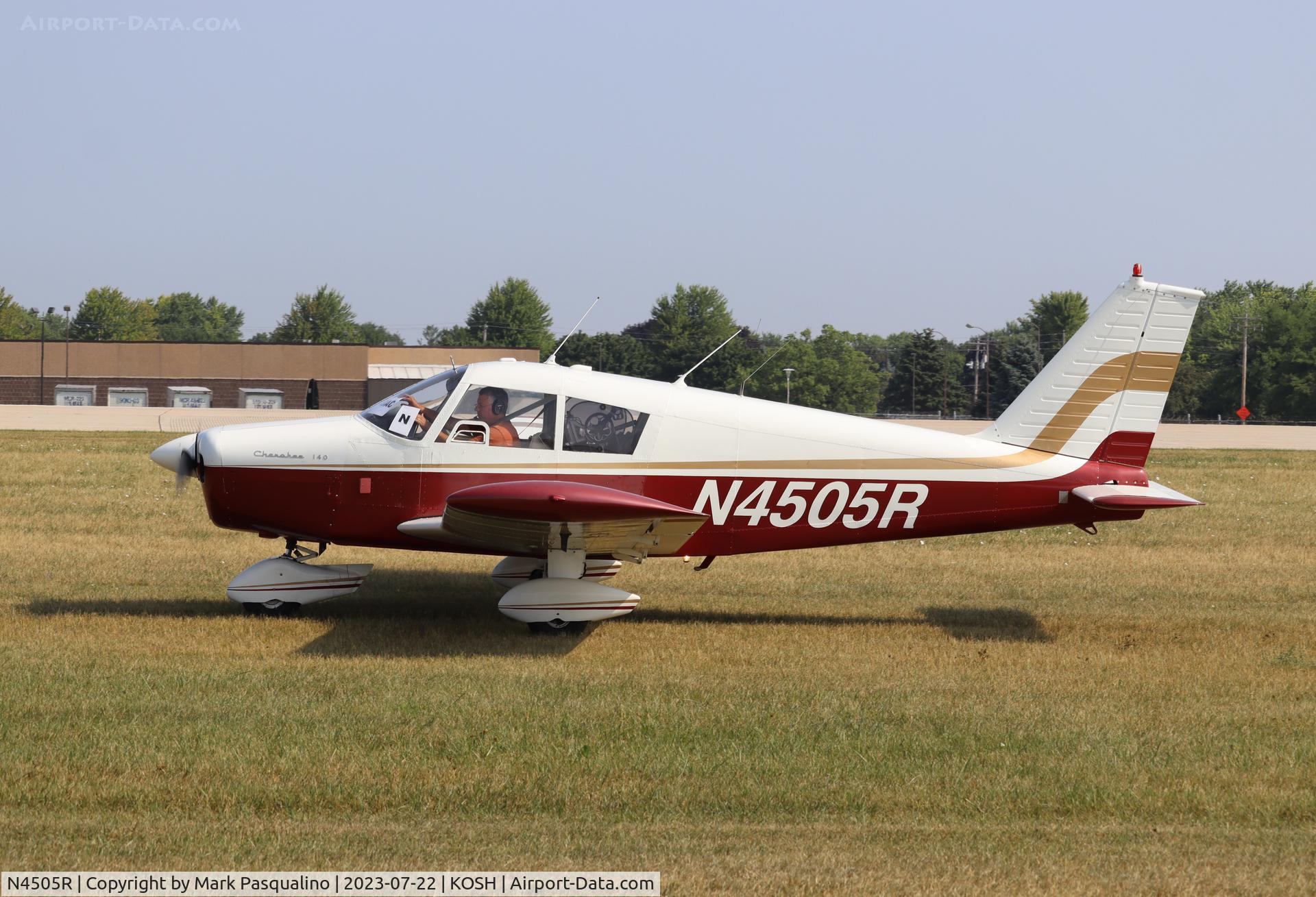 N4505R, 1965 Piper PA-28-140 C/N 28-21205, Piper PA-28-140