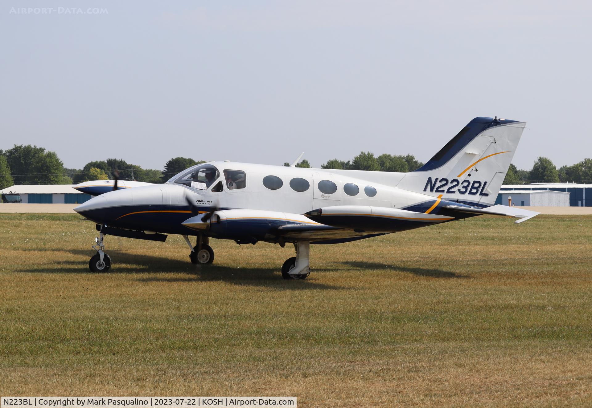 N223BL, 1973 Cessna 414 Chancellor C/N 414-0386, Cessna 414