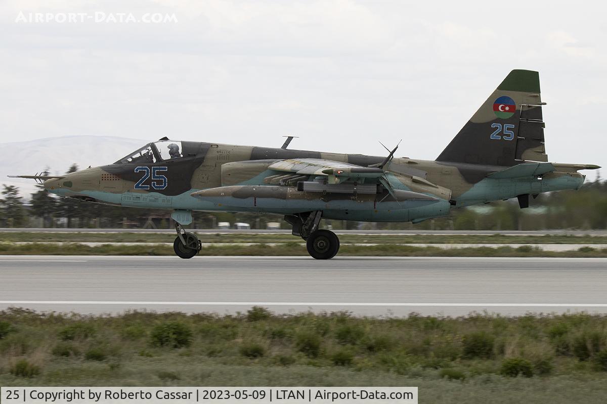 25, Sukhoi Su-25 C/N 0000, Anatolian Eagle 2023