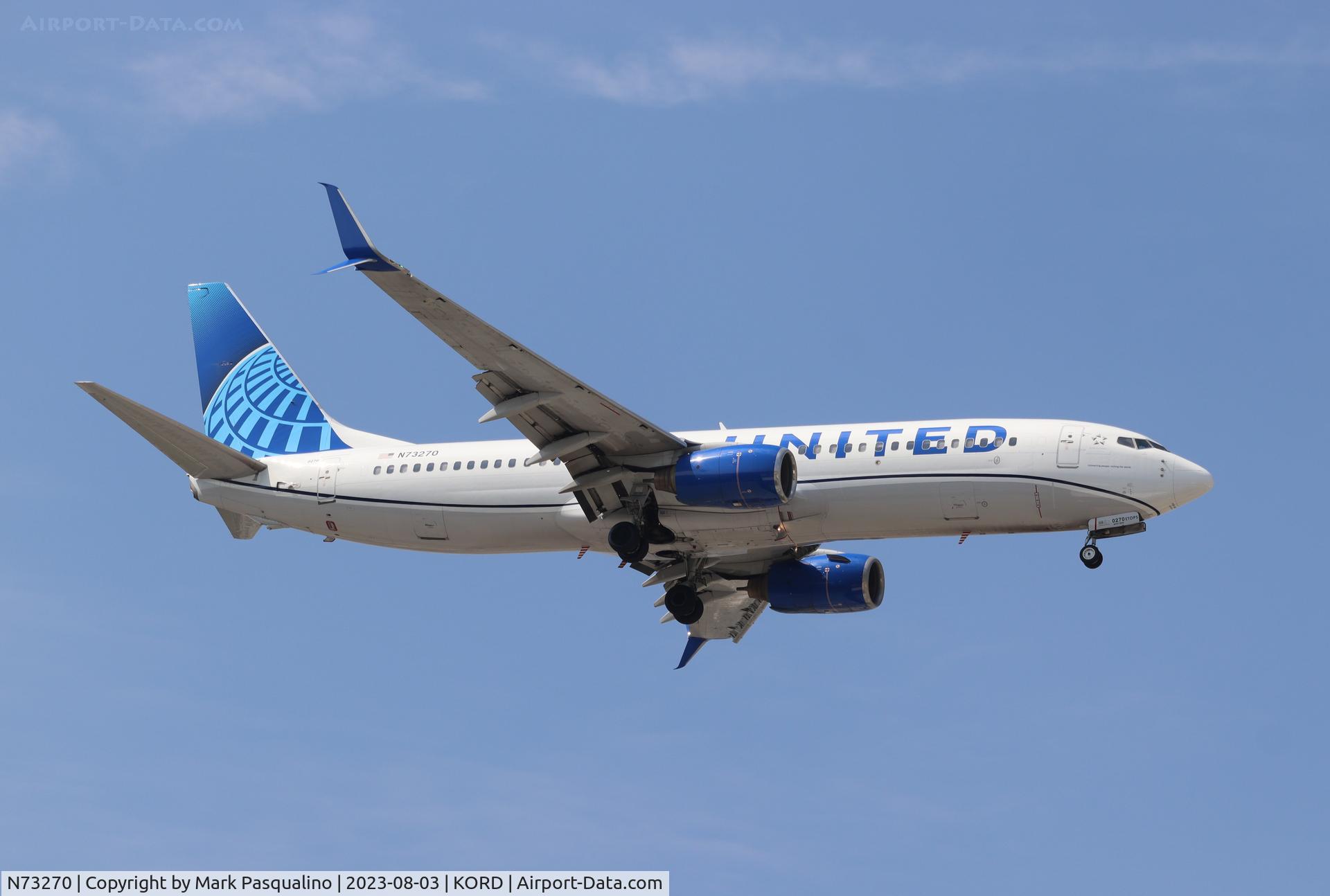 N73270, 2001 Boeing 737-824 C/N 31632, Boeing 737-824