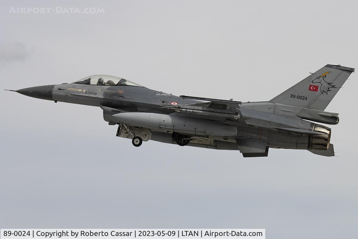 89-0024, Lockheed Martin F-16C C/N 4R-42, Anatolian Eagle 2023