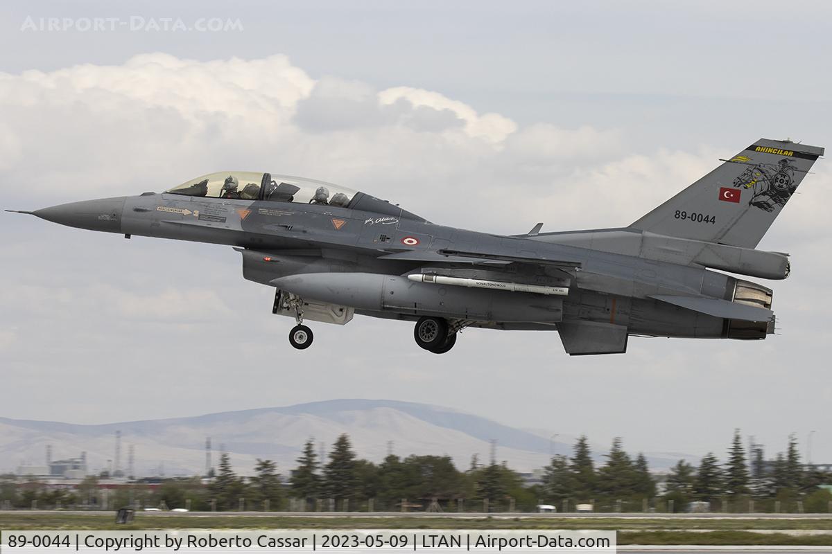 89-0044, Lockheed Martin F-16D C/N 4S-14, Anatolian Eagle 2023