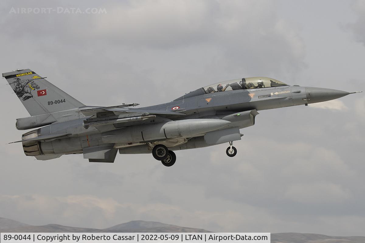 89-0044, Lockheed Martin F-16D C/N 4S-14, Anatolian Eagle 2023