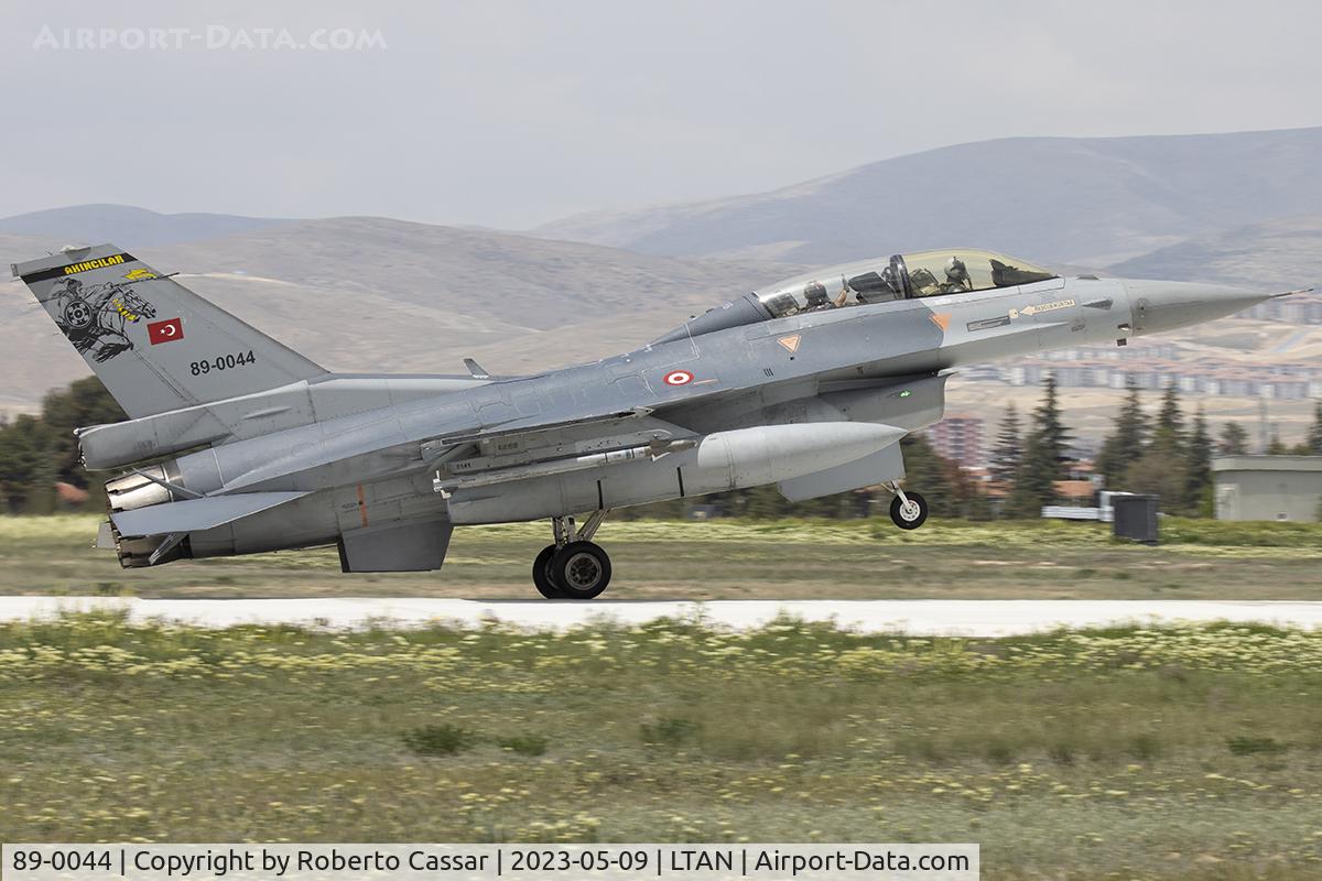 89-0044, Lockheed Martin F-16D C/N 4S-14, Anatolian Eagle 2023