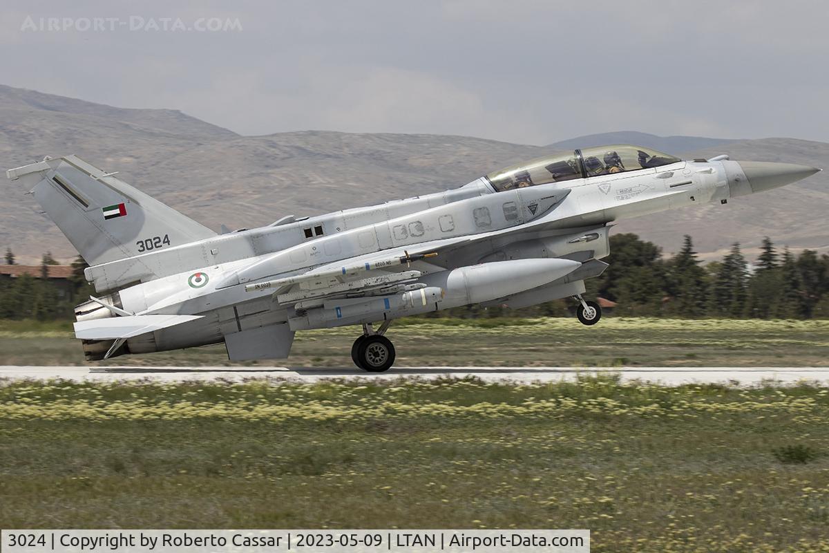 3024, Lockheed Martin F-16F C/N RF-24, Anatolian Eagle 2023
