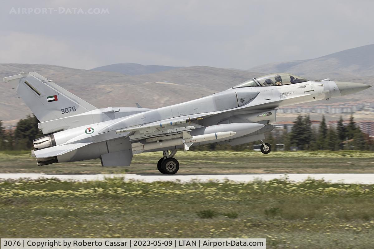 3076, Lockheed Martin F-16E C/N RE-51, Anatolian Eagle 2023