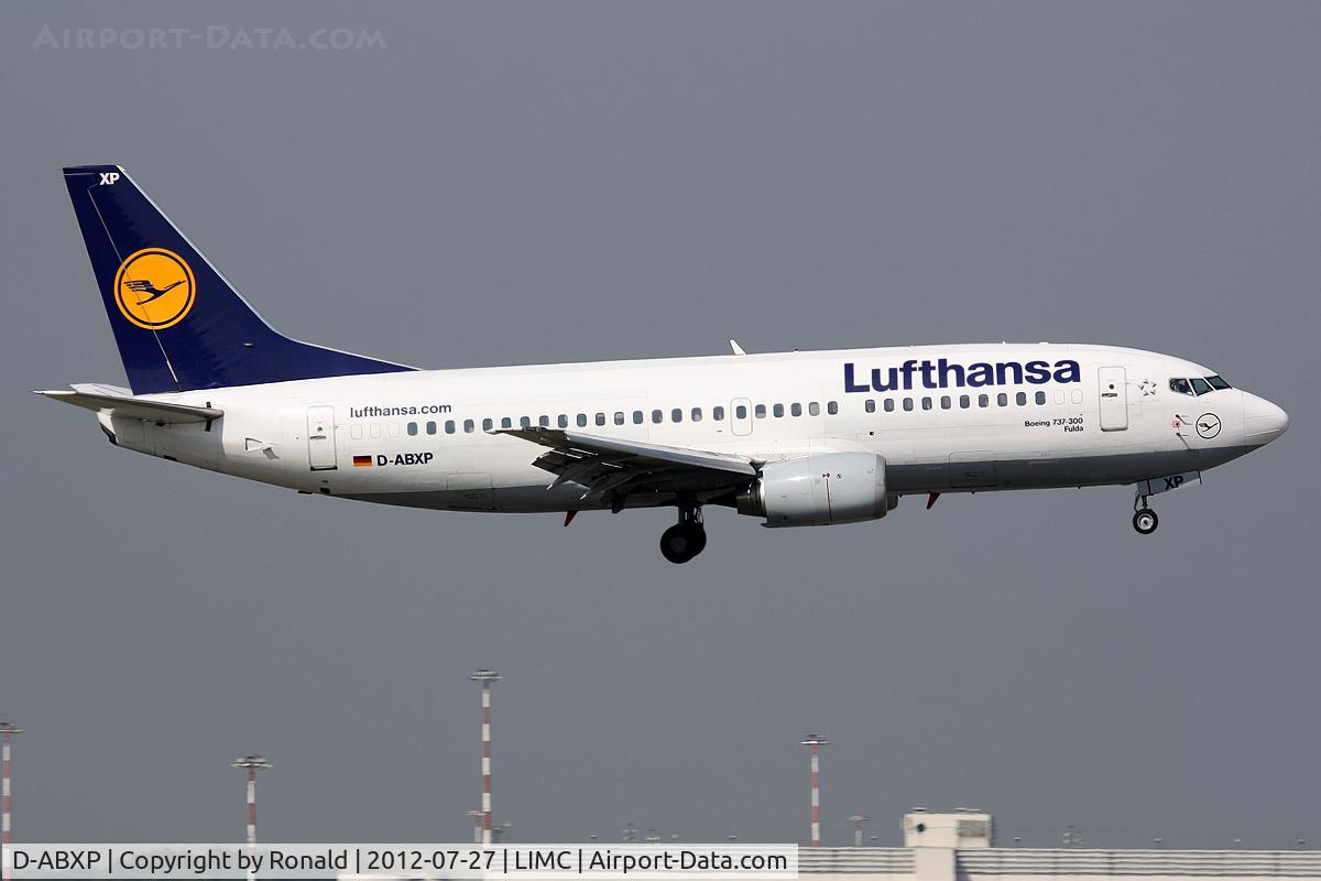 D-ABXP, 1988 Boeing 737-330 C/N 23874, at mxp