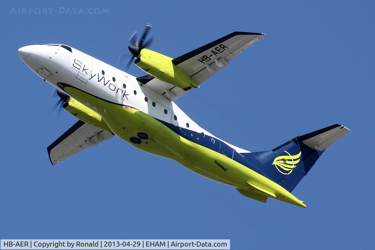 HB-AER, 1996 Dornier 328-110 C/N 3066, at spl