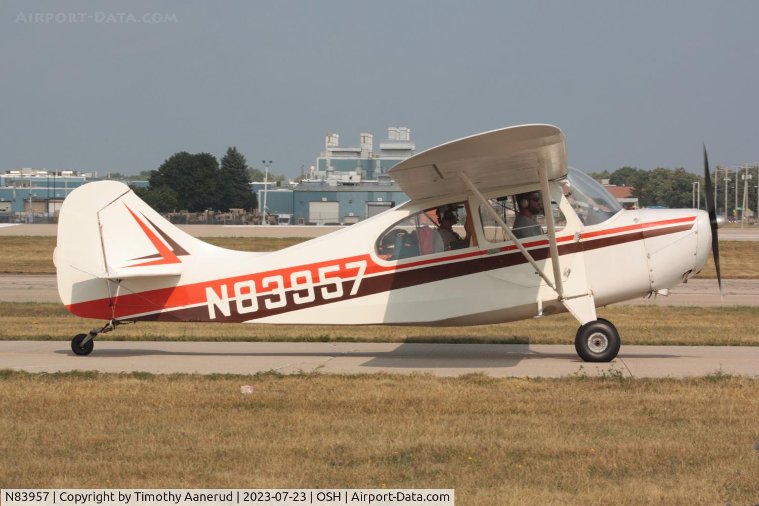 N83957, 1946 Aeronca 7AC Champion C/N 7AC-2643, 1946 Aeronca 7AC, c/n: 7AC-2643, AirVenture 2023