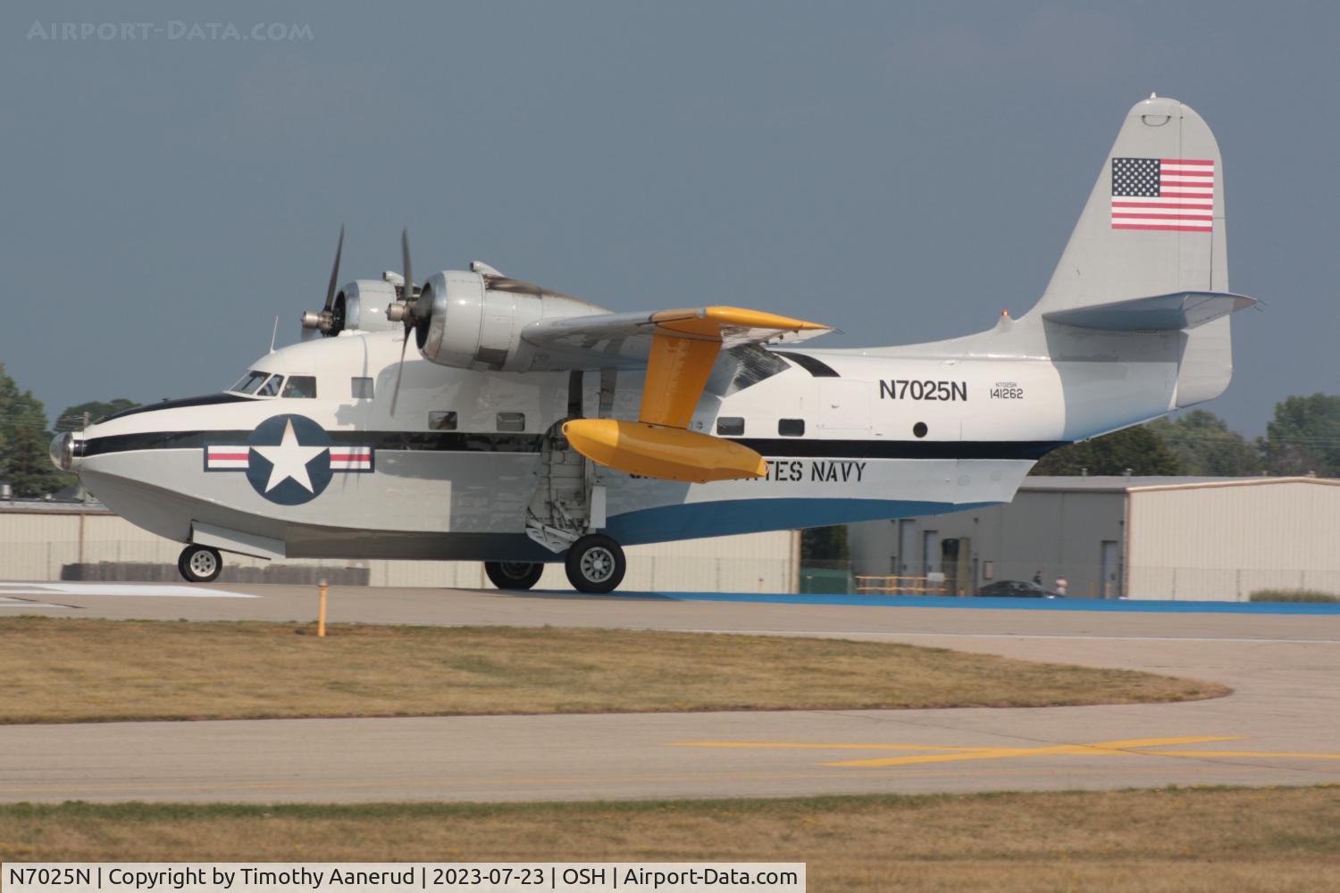 N7025N, 1955 Grumman HU-16C (UF-1) Albatross C/N G-409, 1955 Grumman HU-16C (UF-1), c/n: G-409, AirVenture 2023