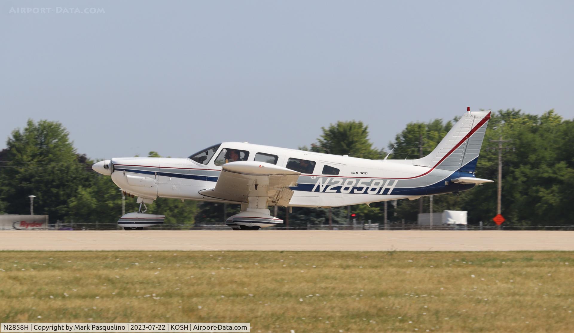 N2858H, 1979 Piper PA-32-300 Cherokee Six Cherokee Six C/N 32-7940162, Piper PA-32-300