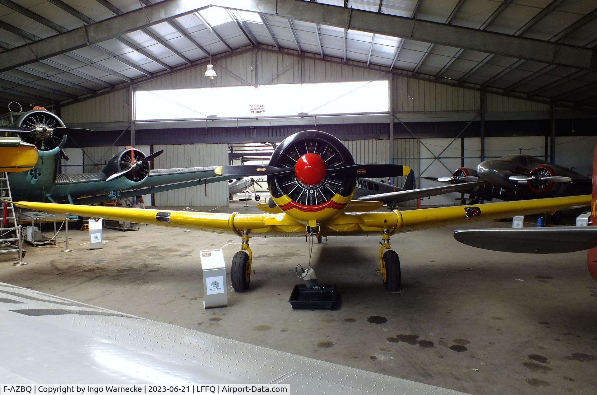 F-AZBQ, North American T-6G Texan C/N 182-535, North American T-6G Texan at the Musee Volant Salis/Aero Vintage Academy, Cerny