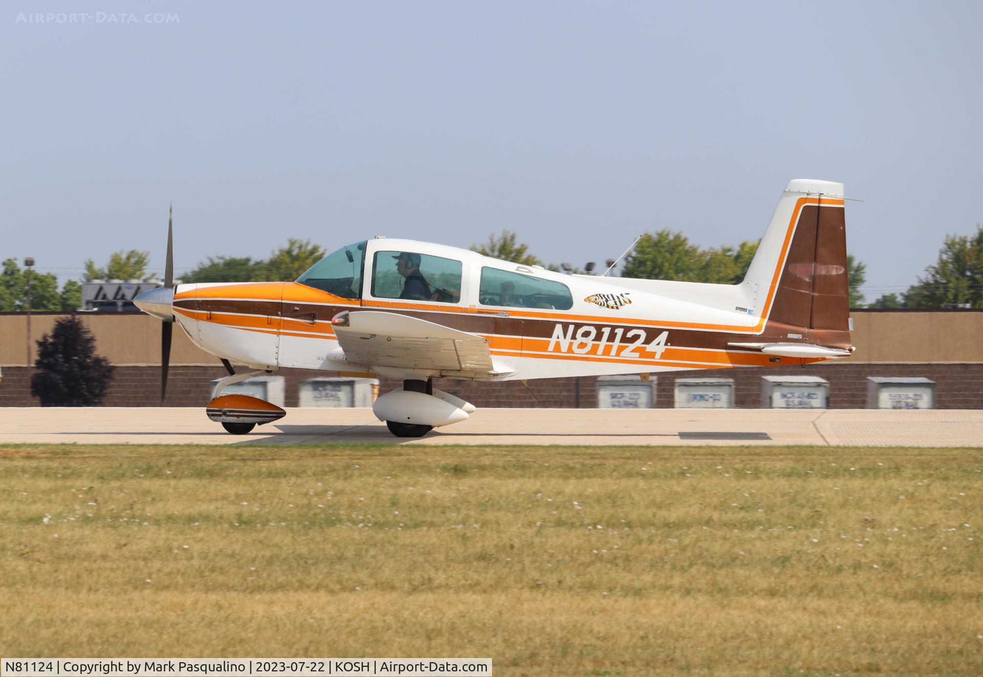 N81124, 1977 Grumman American AA-5B Tiger C/N AA5B0435, Grumman American AA-5B