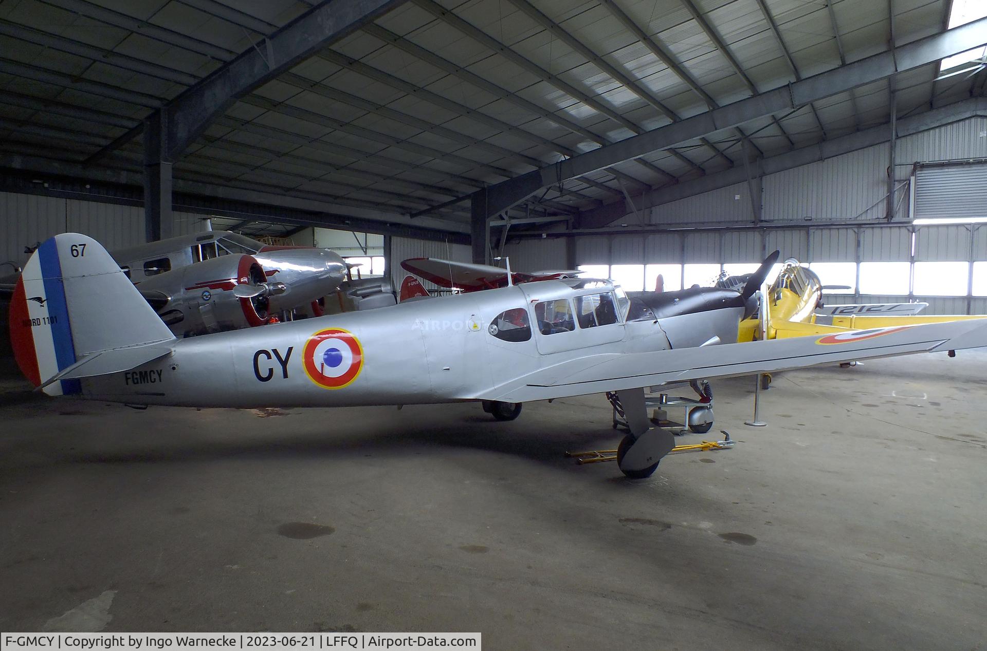 F-GMCY, 1947 Nord (Messerschmitt) N-1101 Noralpha C/N 67, Nord N.1101 Noralpha at the Musee Volant Salis/Aero Vintage Academy, Cerny