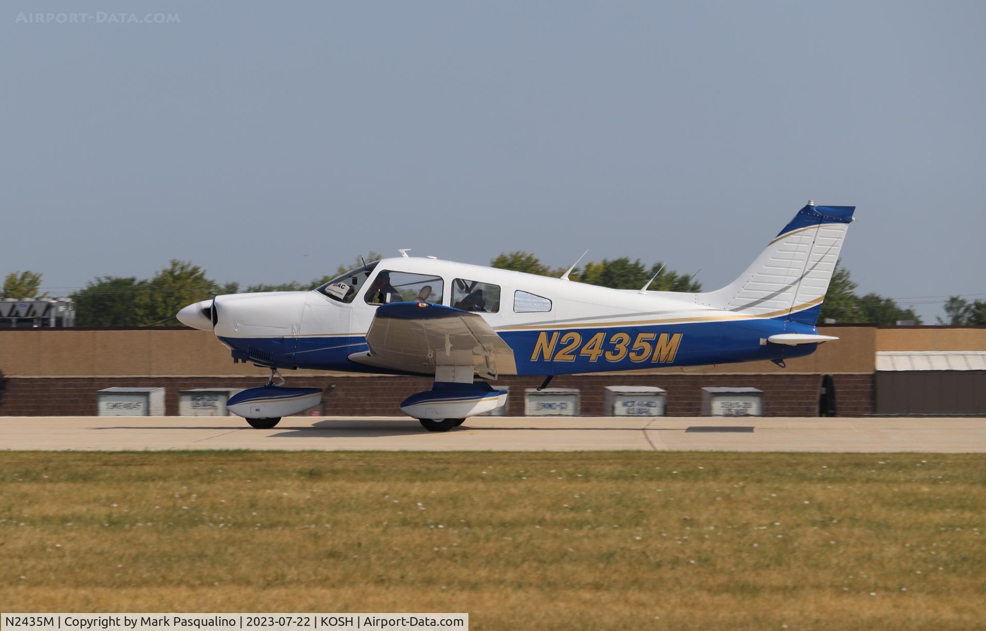 N2435M, 1977 Piper PA-28-181 C/N 28-7890253, Piper PA-28-181